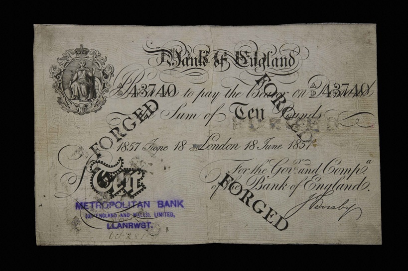 Banknote forgery, S5/005B