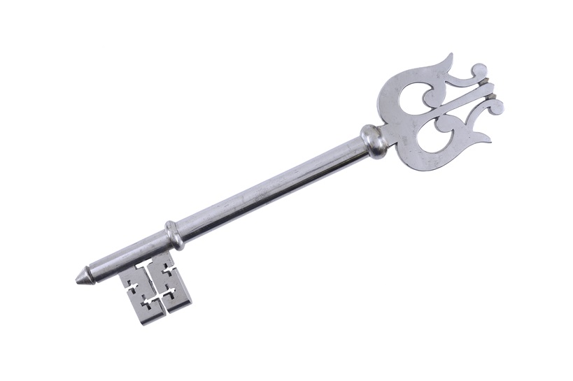 A Bank of England office key, A378A