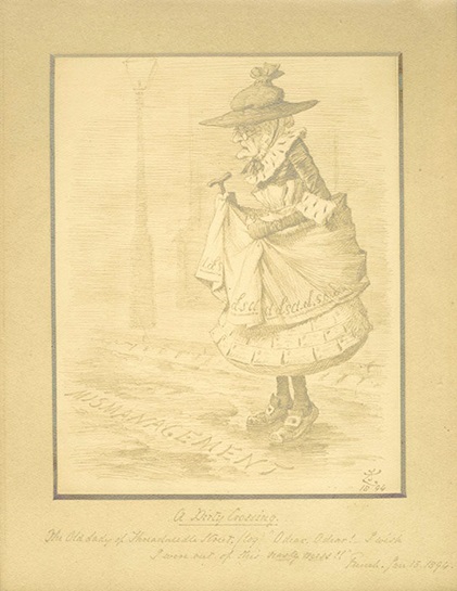 John Tenniel, A Dirty Crossing, 1894, 0525 (i)