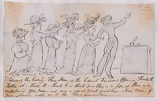 Robert Browning, scrapbook, 1800s, B707