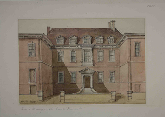 Thomas Dibden, Sir John Houblon’s House, nineteenth century, 0008